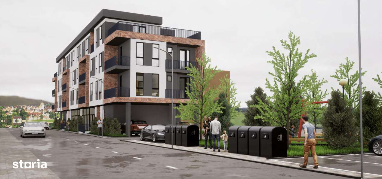 Apartament 1 camere, 33,3mp, semifinisat, zona Cetatii, Floresti - Imagine principală: 5/5