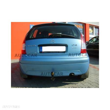 Carlig de remorcare pentru CITROEN C 3 - 5 usi, Pluriel - sistem semidemontabil -cu suruburi  din 2002 pana 2009 - 12