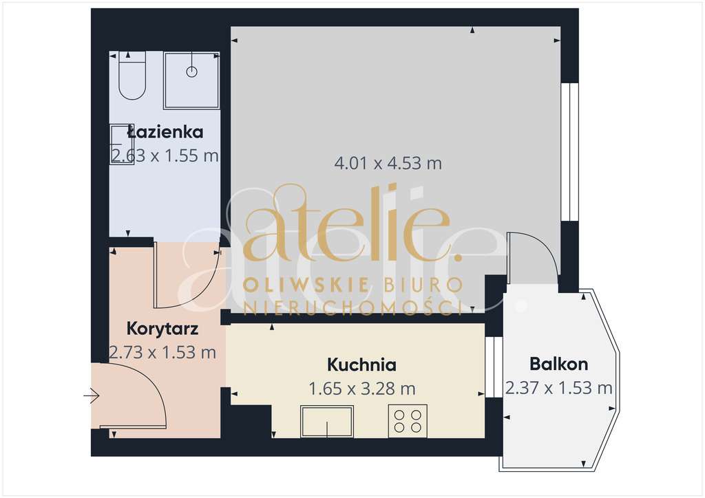 Kawalerka na osiedlu Bajkowym!-3