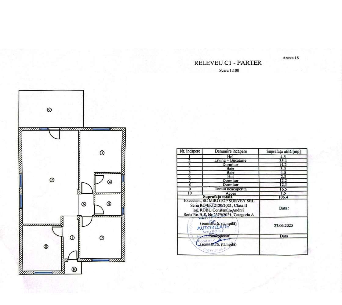 Casa Individuala, 4 camere, 106 mp, 2 bai,Teren 430 mp, Berceni-10