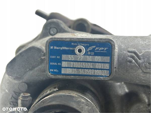 FIAT 500 07- 1.3 MULTIJET TURBO TURBINA 55221409 - 3