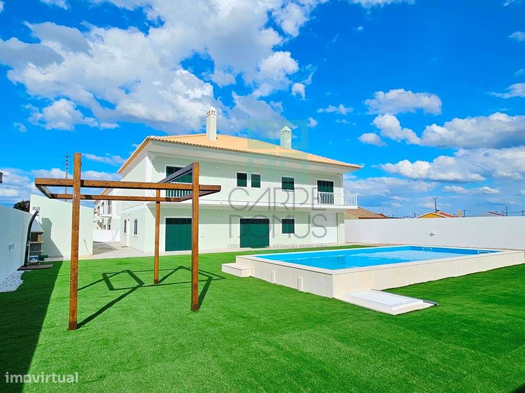 Excelente nova moradia T5 com piscina, em lote 7580m2, em Alpiarça,...-6