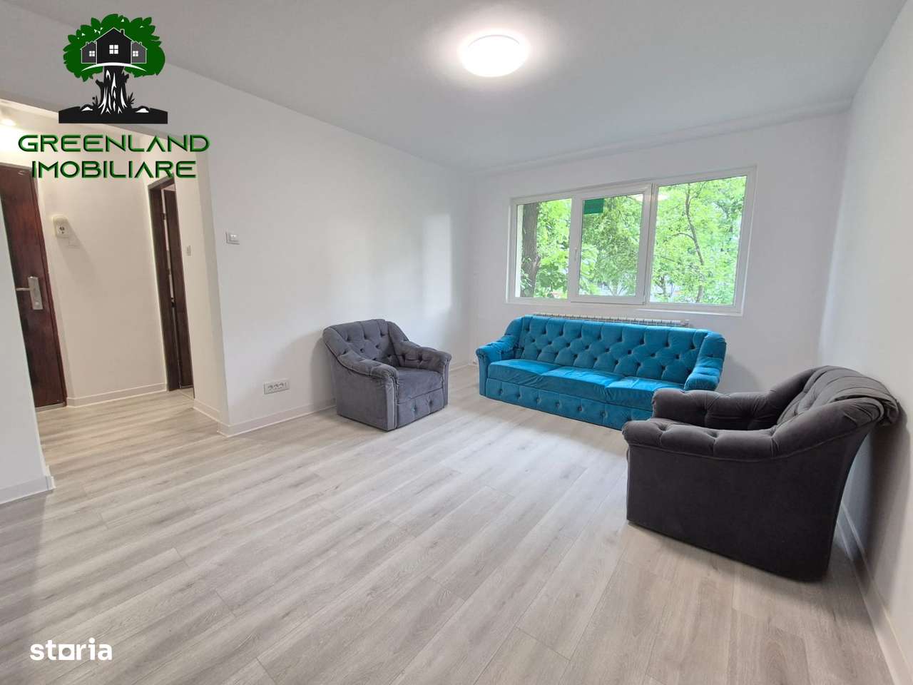 Apartament 2 camere, RENOVAT, parter inalt, fara risc, Podu Ros - Imagine principală: 2/14