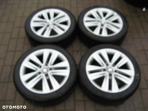 SEAT LEON III FELGI KOŁA 5F0601025M 7Jx17 ET42 205/40 R17 - 5