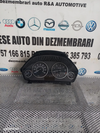 Ceasuri Bord Bmw F30 F31 Volan Dreapta Cod 9232893 2.0 Diesel N47 Manual - Dezmembrari Arad - 1