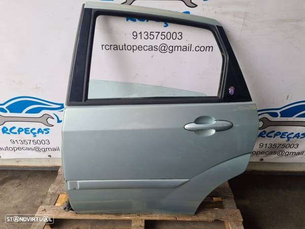 PORTA TRASEIRA TRÁS ESQUERDA FORD FOCUS I 1 MK1 SEDAN CARRO FECHO ELEVADOR MOTOR PUXADOR VIDRO - 3