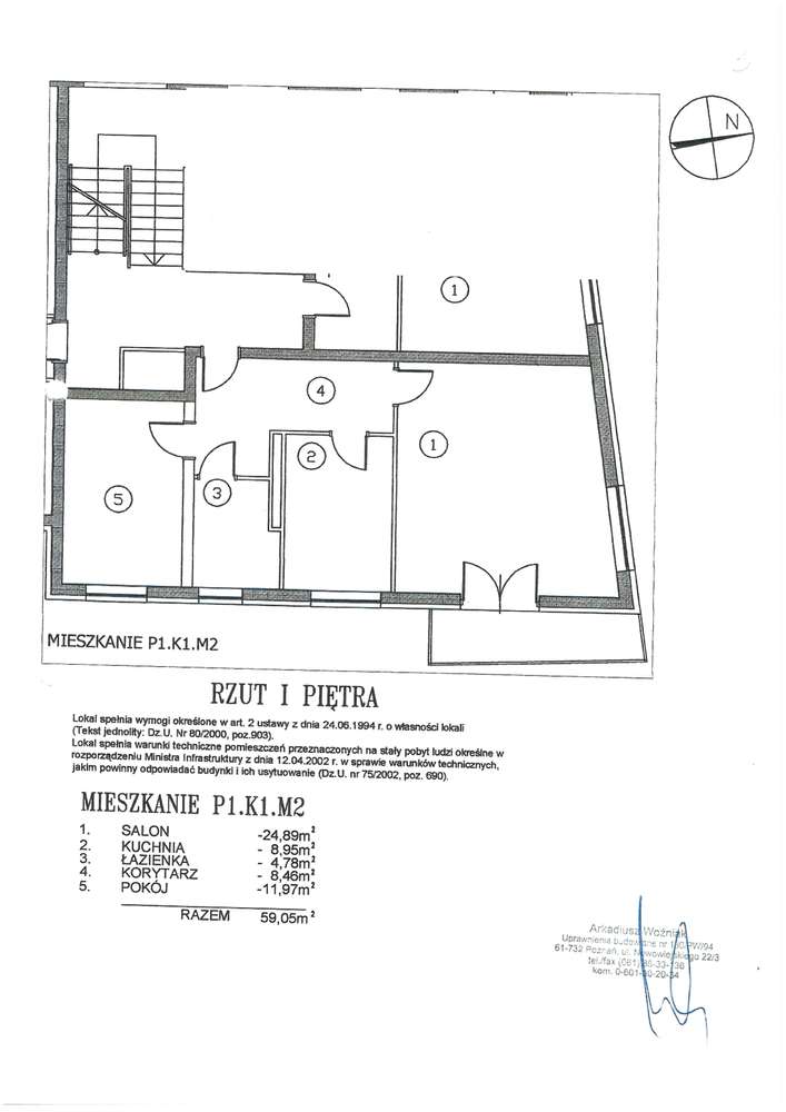 Przestronne mieszkanie 2-pok. przy Żurawińcu, ul. Błażeja-11