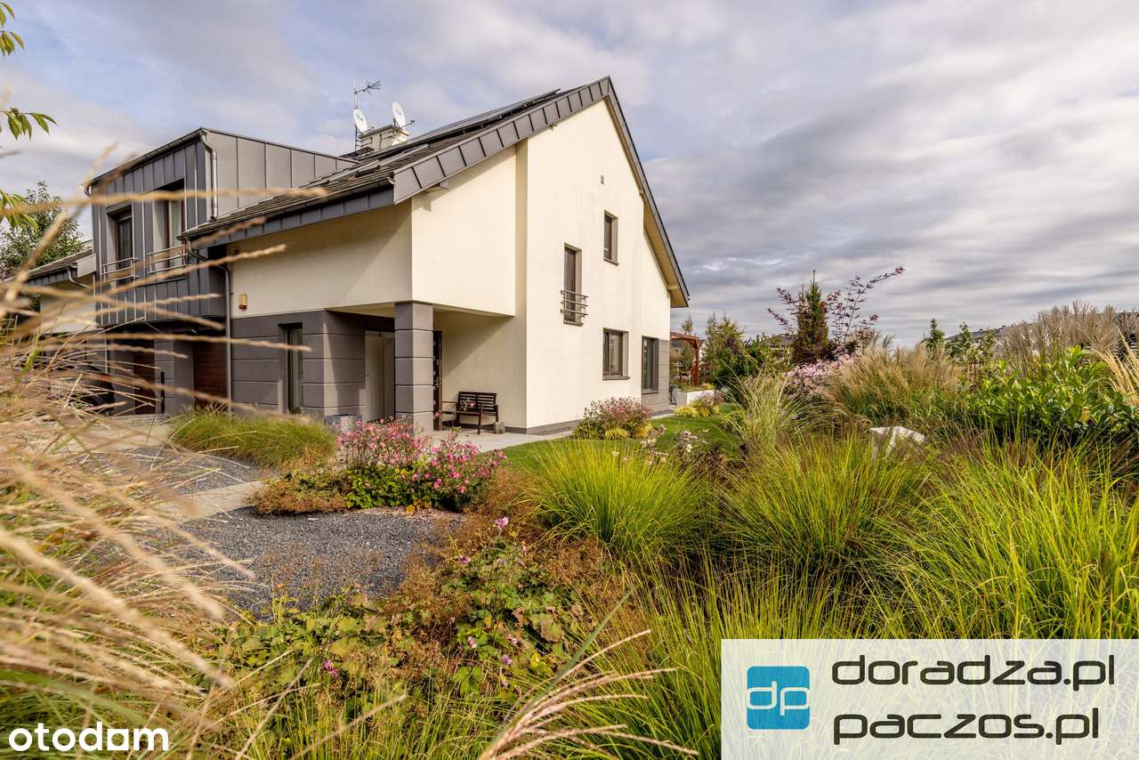 Stylowy Bliźniak z Bajecznym Ogrodem/ 163 m2/ 5 pokoi/ garaż/POD LASEM-17