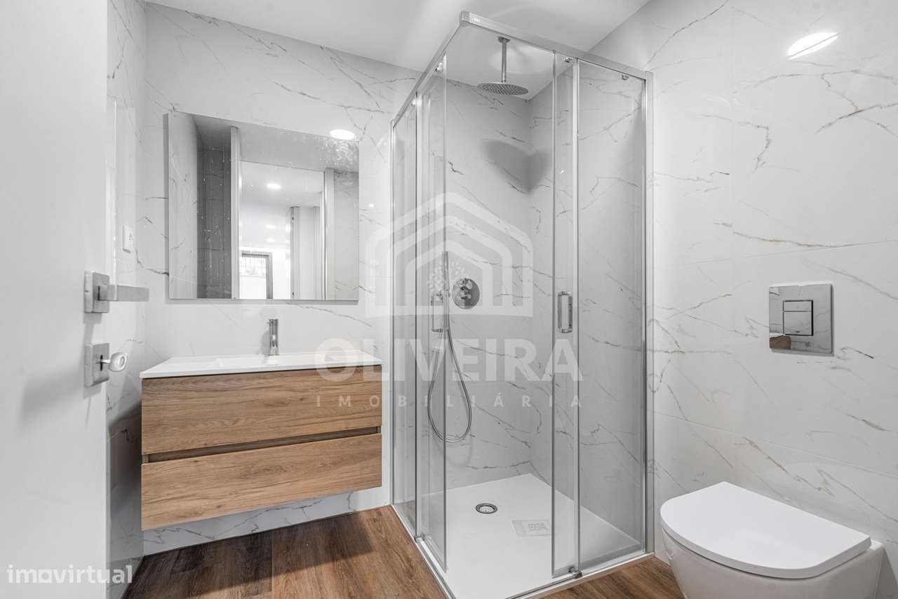 Apartamento T2 com terraço em Real-19