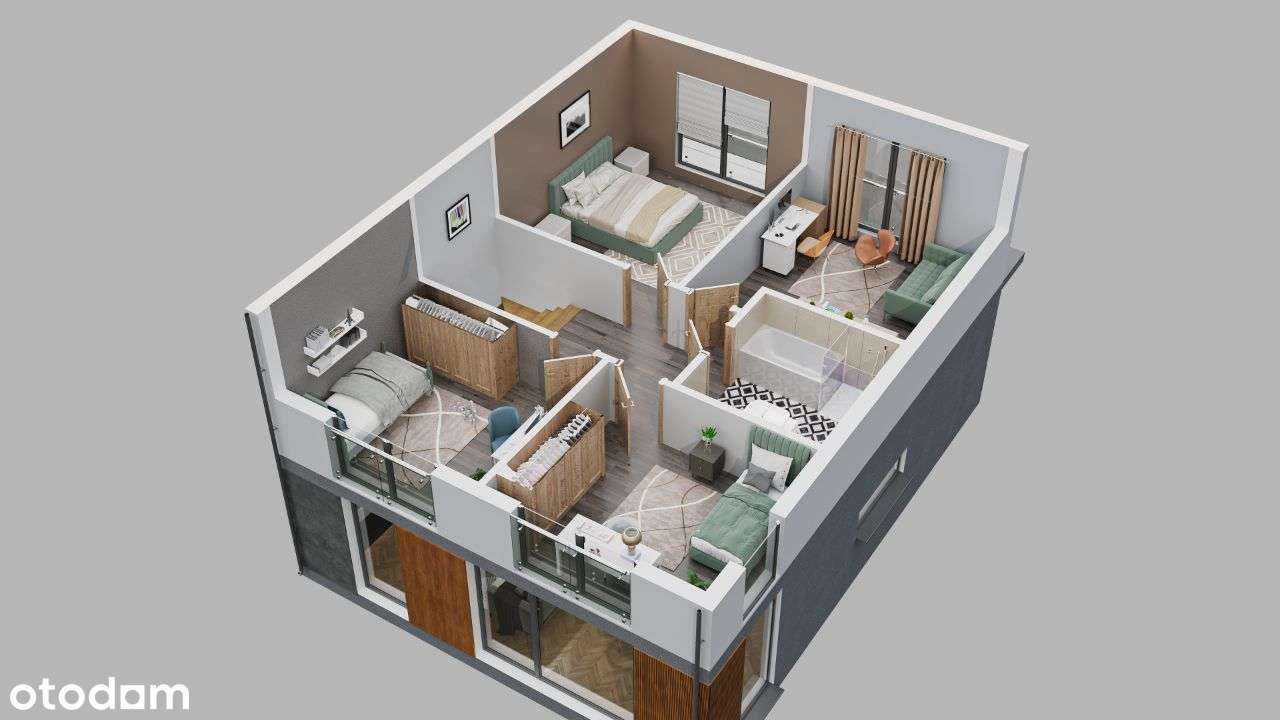 Nowy Dom 145 mkw w zabudowie bliźniaczej na skraju Piaseczna-9