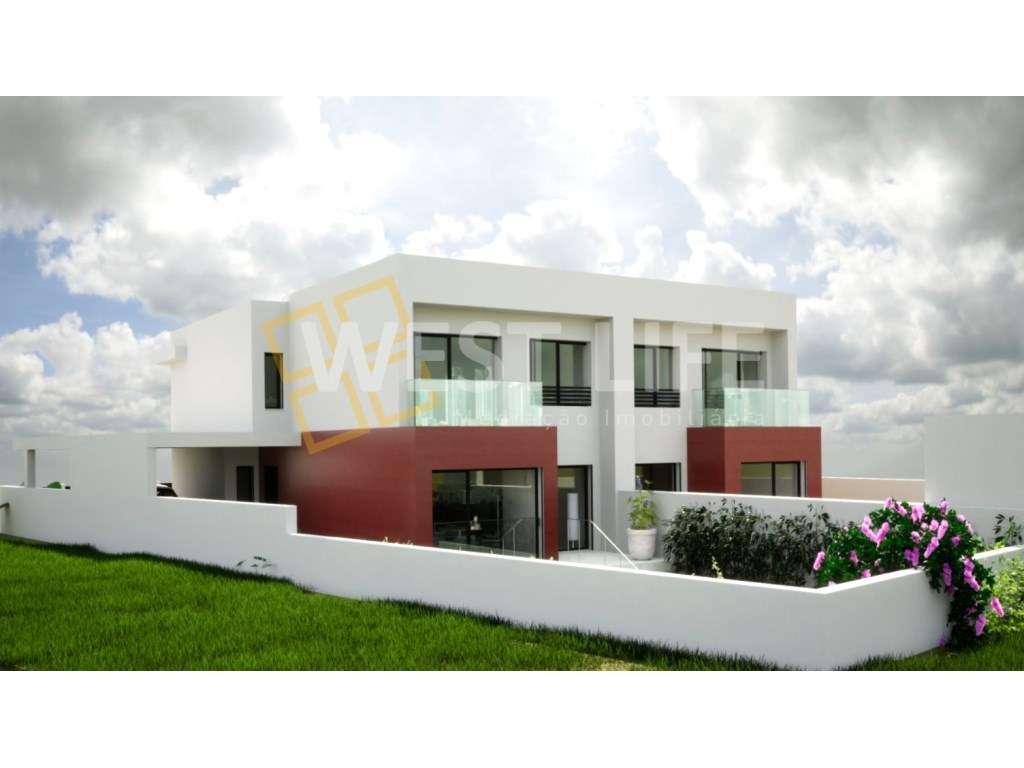 Moradia Geminada T3+1 NOVA - Jardim com piscina e vista mar! - Eric... - Grande imagem: 3/27