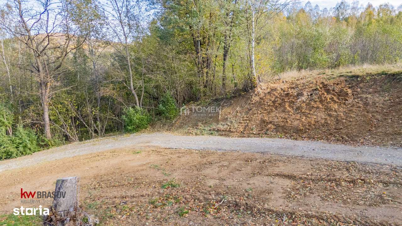 Teren intravilan în Zărnești, zona Tohanita, cu pădurice și parau curg-14