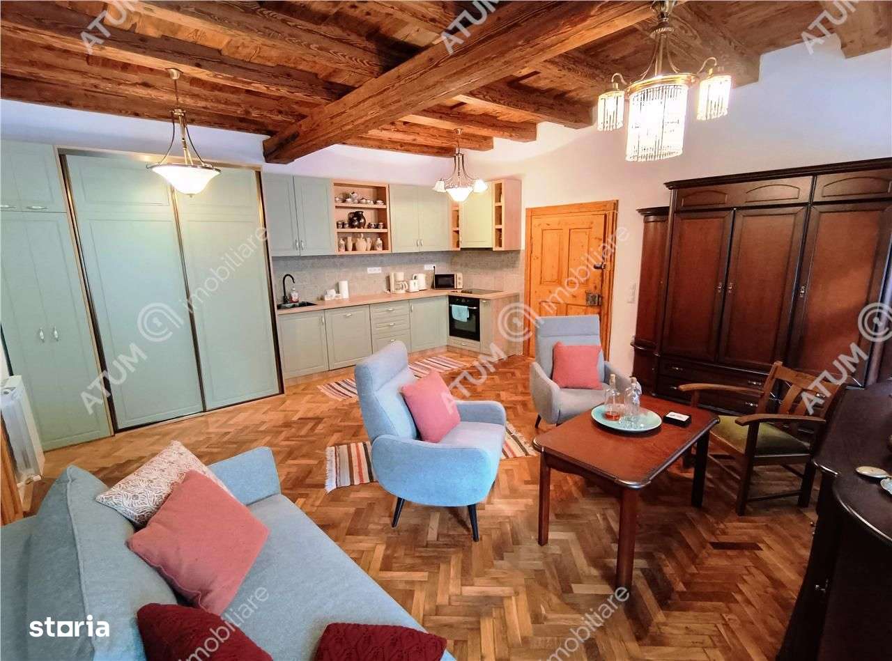De inchiriat apartament unicat cu 2 camere langa Piata Mare din Sibiu - Imagine principală: 2/9