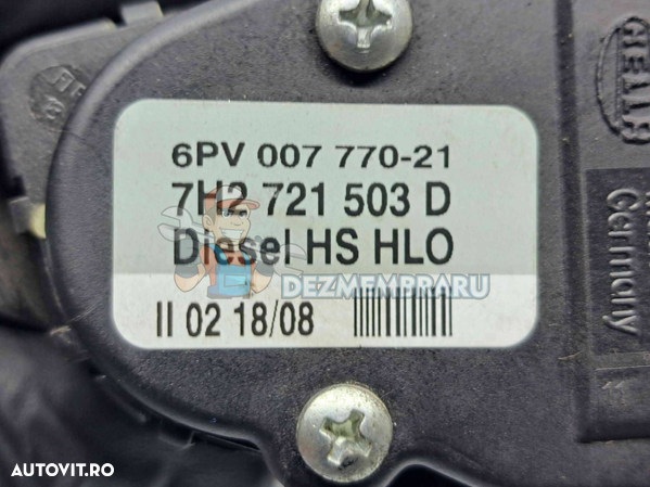 Senzor acceleratie Volkswagen Transporter 5 (7HB, 7HJ) [Fabr 2004-2013] 7H2721503D - 3