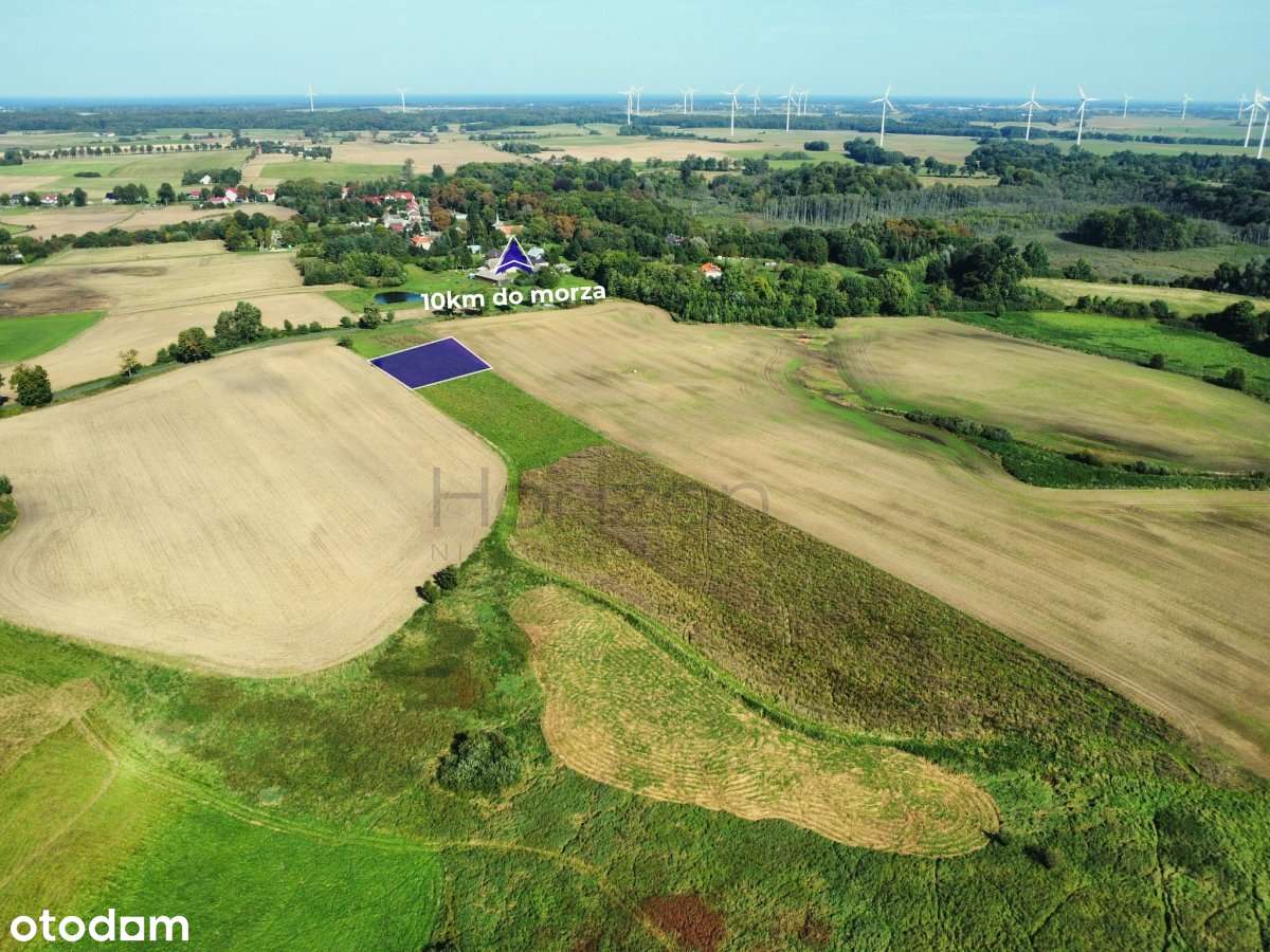 Działka budowlana 2000 m2 - Rusowo k/Ustronia Morskiego - Pełny obrazek: 4/6