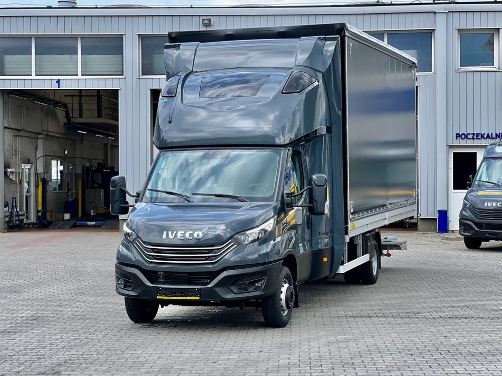 Iveco Daily 70C18 70C18A8 AIR PRO Skrzynia z plandeką 15 palet LED winda rok 2025