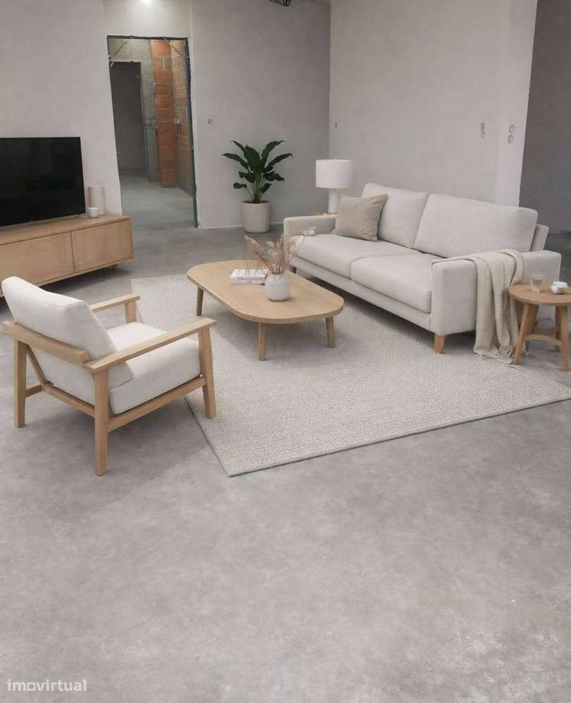 Excelente Apartamento T2, Último piso com Terraço Privado Alfena-1