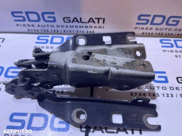 Set Balama Balamale Stanga Dreapta Capota Motor VW Golf 6 2008 - 2013 Cod 5K0823302C 5K0823301C - 1