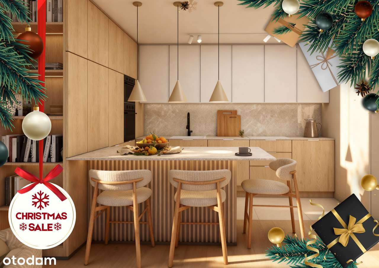 Świąteczna oferta specjalna - 4pokojowe mieszkanie dwupoziomowe 71,3m2-2