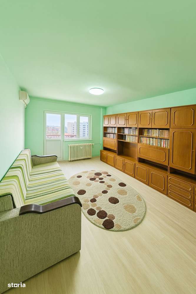 74 mp, 3 camere, 2 băi, 2 balcoane – 8 min până la metrou - comision 0-7