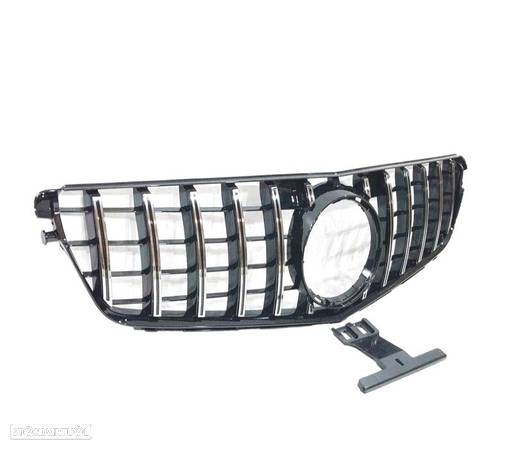 GRELHA DIANTEIRA PARA MERCEDES W204 LOOK GT 07-14 PRETO - 3