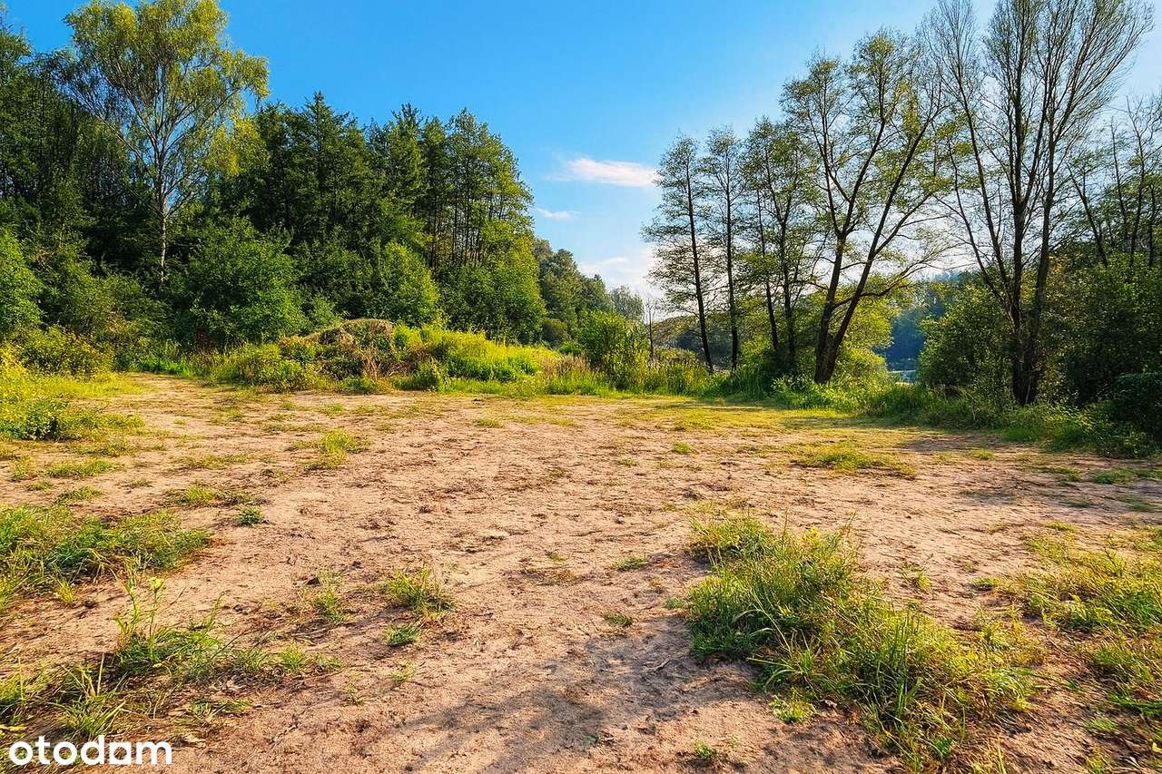 Pięknie położona działka w otulinie lasu w cichej okolicy. - Pełny obrazek: 5/15