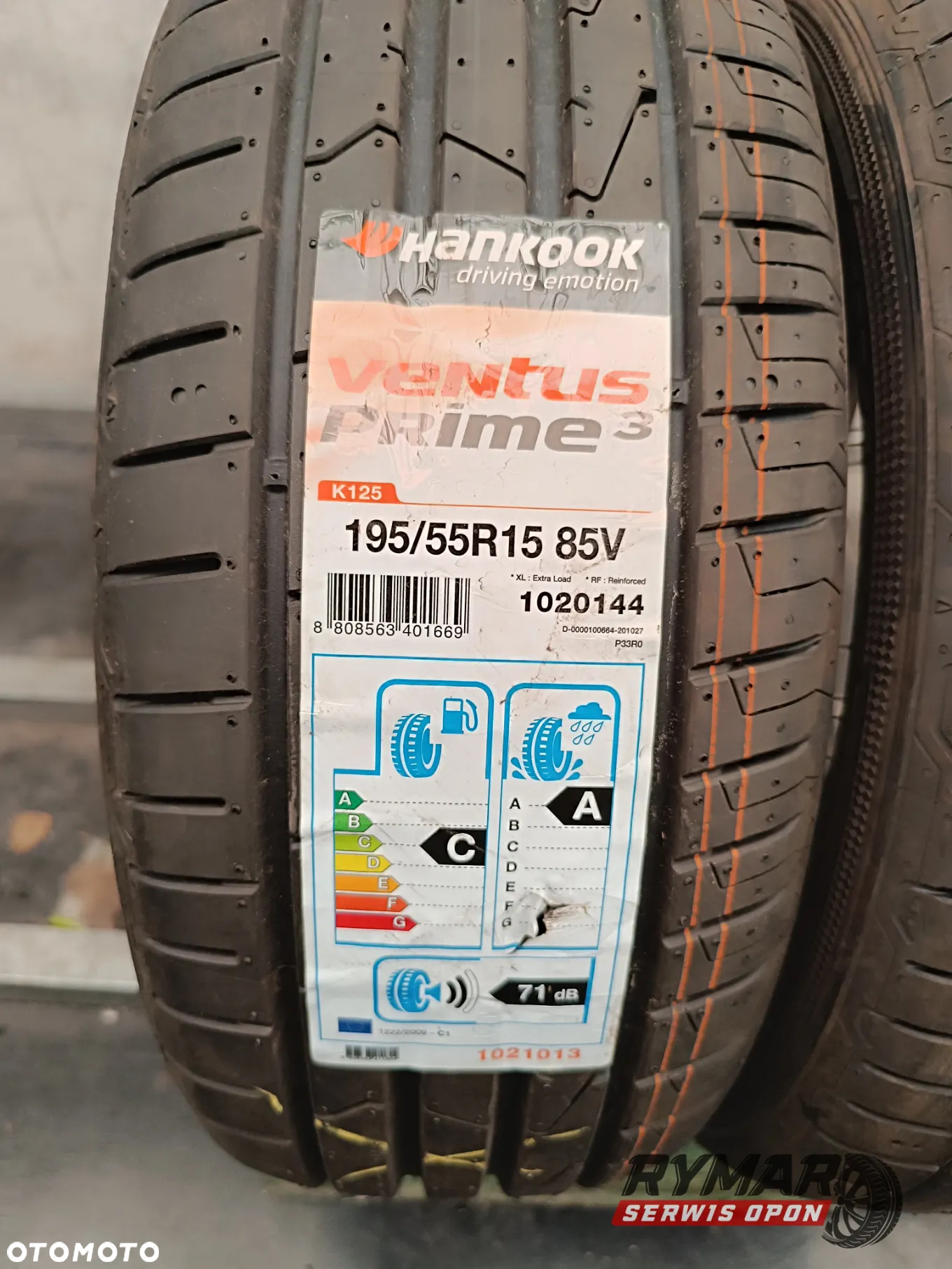 ŚLĄSK 2 x OPONY LATO 195/55R15 85V HANKOOK VENTUS PRIME 3 PARA - 2