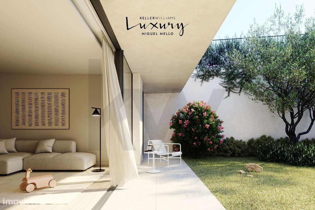 Moradia T4 de Luxo com Piscina e Jardim Privado no Estoril Four - Grande imagem: 5/15