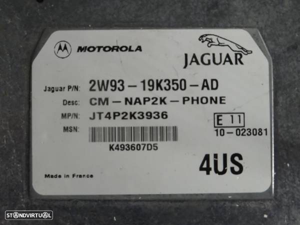 Módulo Eletrónico Jaguar S-Type (X200)  2W9319k350ad / 4Us / Jt4p2k393 - 2