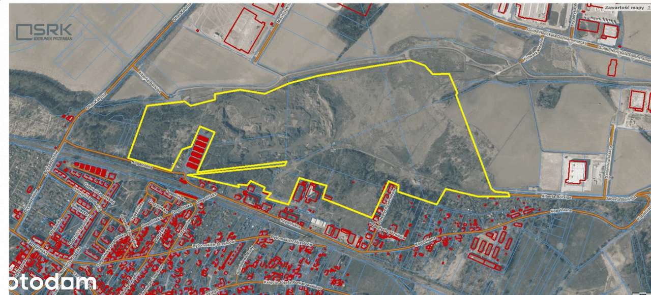 Działka, 447 409 m², Zabrze