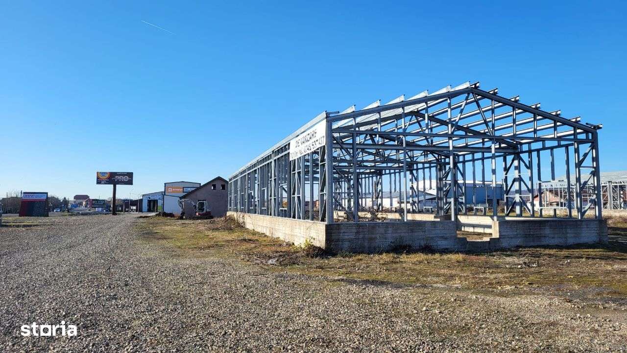 Teren cu constructii Osorhei(Oradea-Cluj)giratoriu, 7010 mp, 164 € /mp - Imagine principală: 5/7