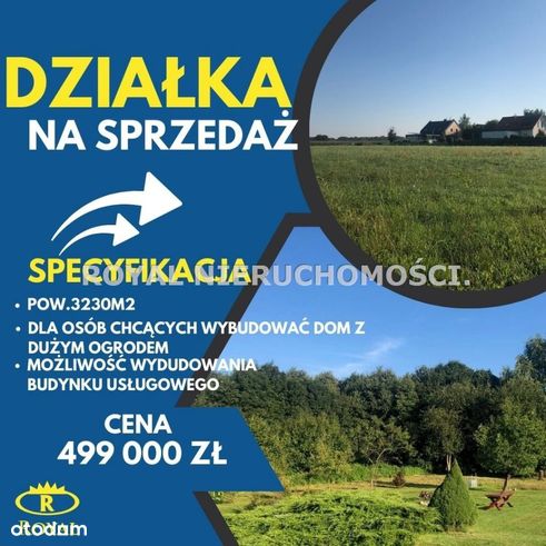 Działka, 3 230 m², Gliwice