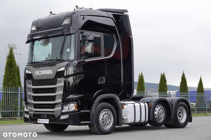 Scania S 500 / PUSHER / 6x2 / OŚ PODNOSZONA I SKRĘTNA / RETARDER / SKÓRY / 70 TON - 3