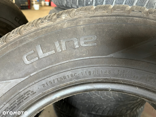 2x Opony Letnie Dostawcze 215/75R16C 116 S NOKIAN CLINE 7,2mm Promocja!! - 6