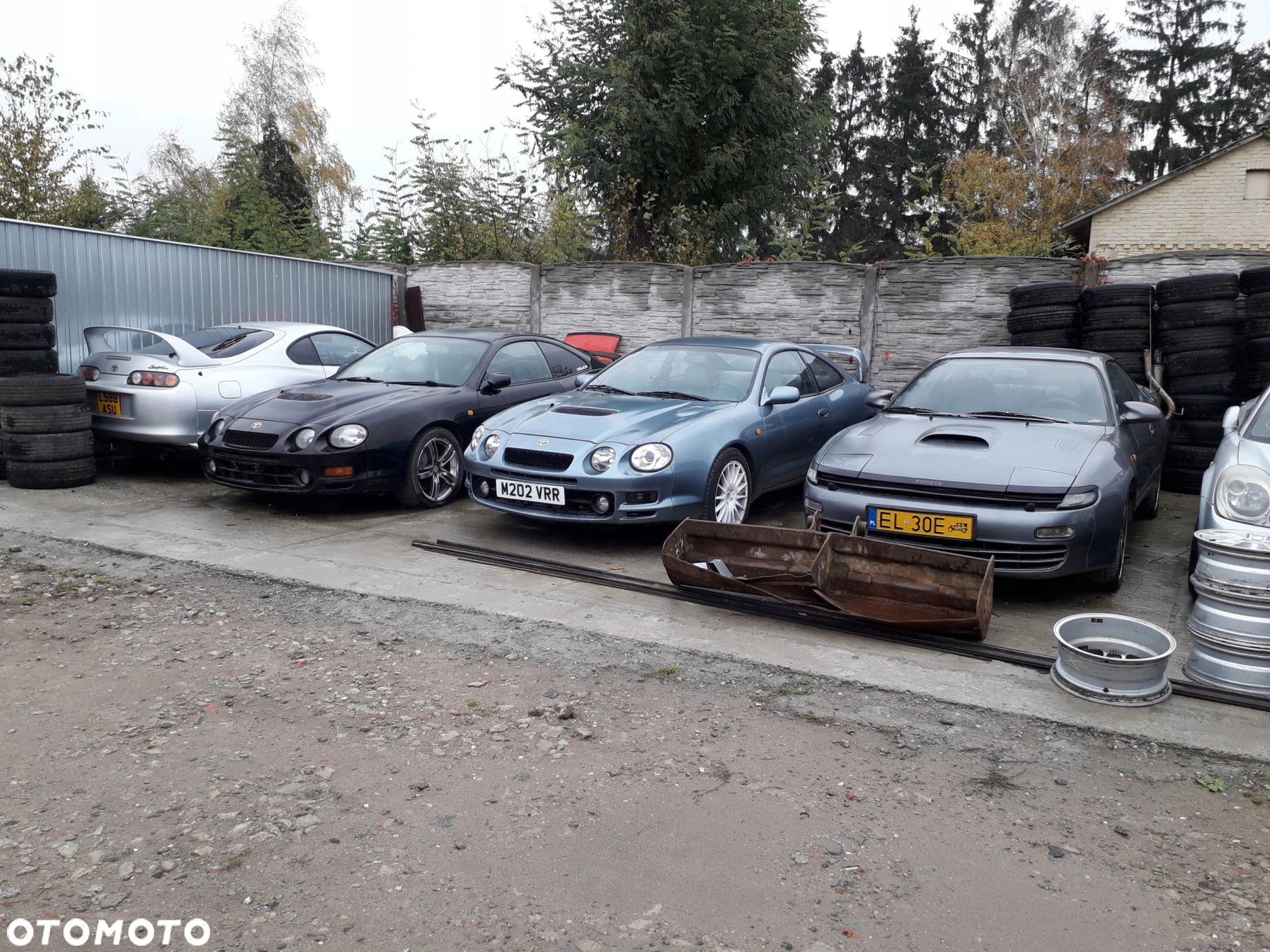 TOYOTA CELICA V 5 błotnik przód przedni prawy - 7