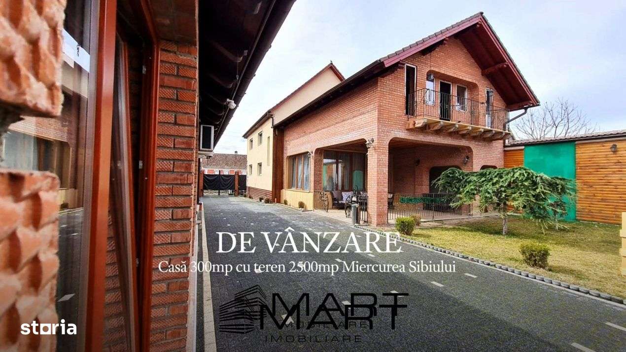 Casa 300mp teren 2500mp Miercurea Sibiului - Imagine principală: 1/19