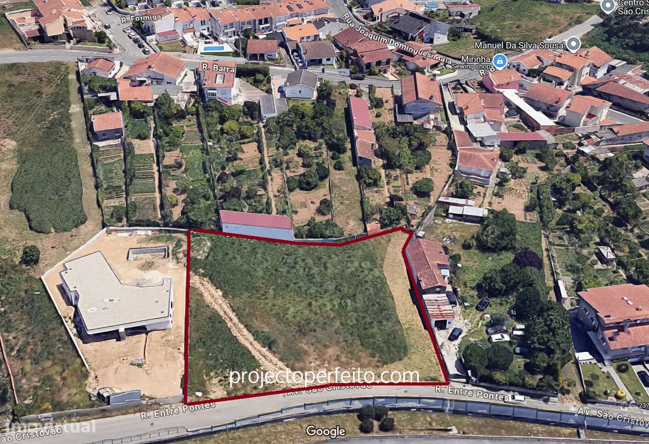 Terreno Para Construção  Venda em Nogueira da Regedoura,Santa Maria da - Grande imagem: 4/6