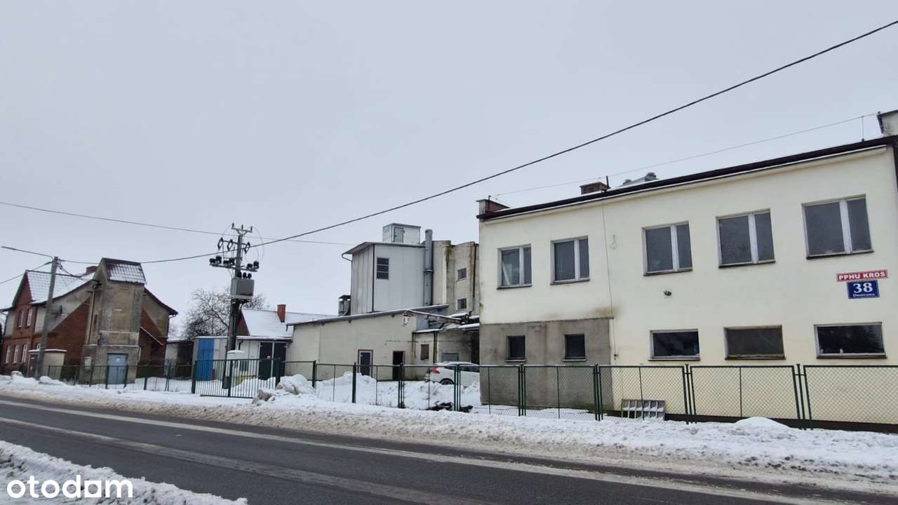 Budynki magazynowo - produkcyjne. Przechlewo ulica Dworcowa.-0