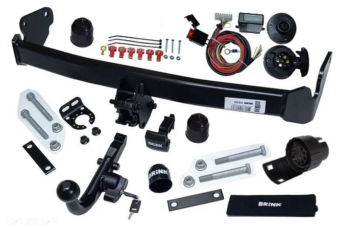 NOWY BRINK HAK HOLOWNICZY AUTOMAT VERTICAL+MODUŁ JEEP PATRIOT + JEEP COMPASS 2011-2017 - 2