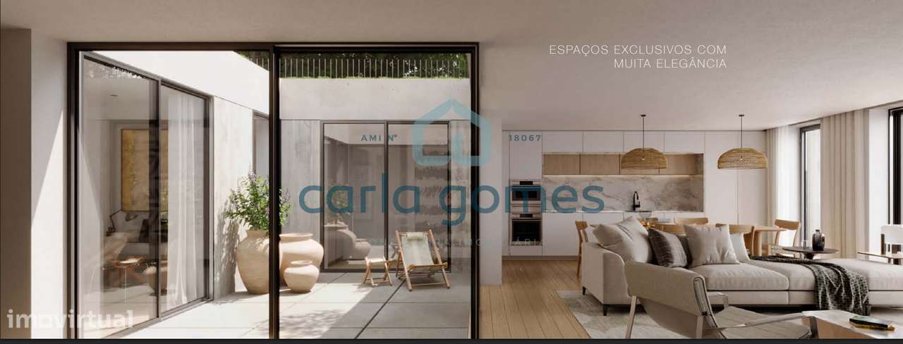 Apartamento T3 NOVO C/ Terraço e Garagem no Carvalhido | Porto-2