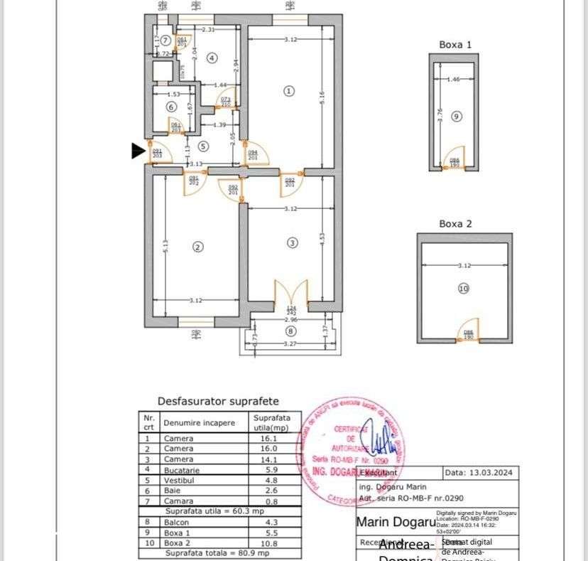 3 camere | 2 boxe | Barbu Vacarescu - Floreasca - Imagine principală: 2/9