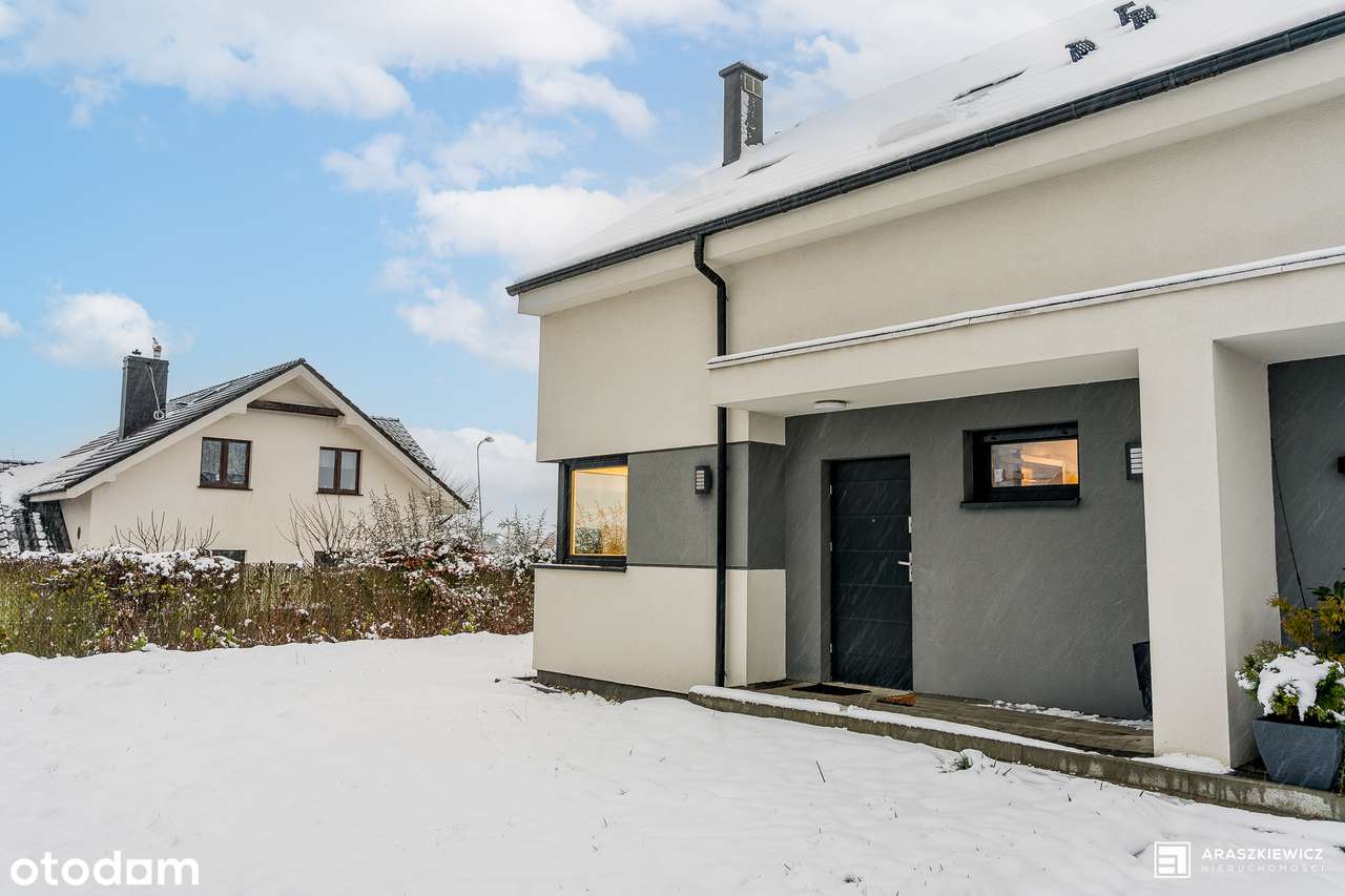 JASNY i nowoczesny dom 95m2 z widokiem na las, 500 m od jeziora!-17