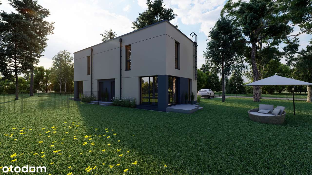 Powierzchnia całkowita 107,19m2 Duże działki BliskoGrodziskaMaz i WKD - Pełny obrazek: 5/16