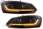 Faruri LED VW Polo 6R 6C (2010-2017) Semnalizare Dinamica- livrare gratuita - 5