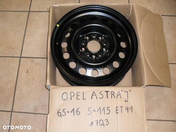 felgi stalowe nowe felga stalowa Opel Astra J 16 - 1