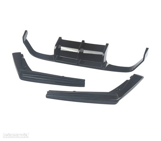 DIFUSOR PARA BMW M3 F80 M4 F82 F83 14- PRETO BRILHANTE - 2