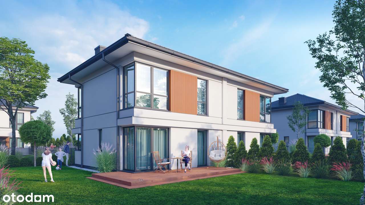 Dom Łomianki, lokal 3B - 88,05 M2 , OGRÓDEK 327 M2 REZERWACJA!