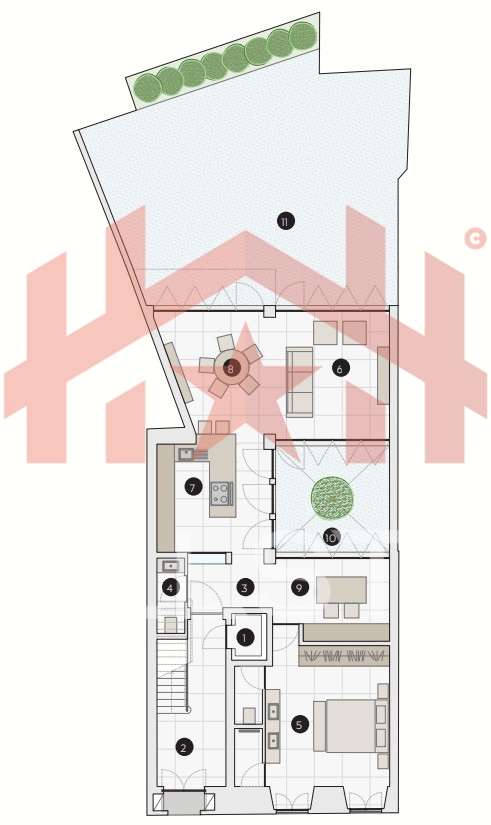Apartamento T1+1 / Prédio Renovado / Marinha Grande-10