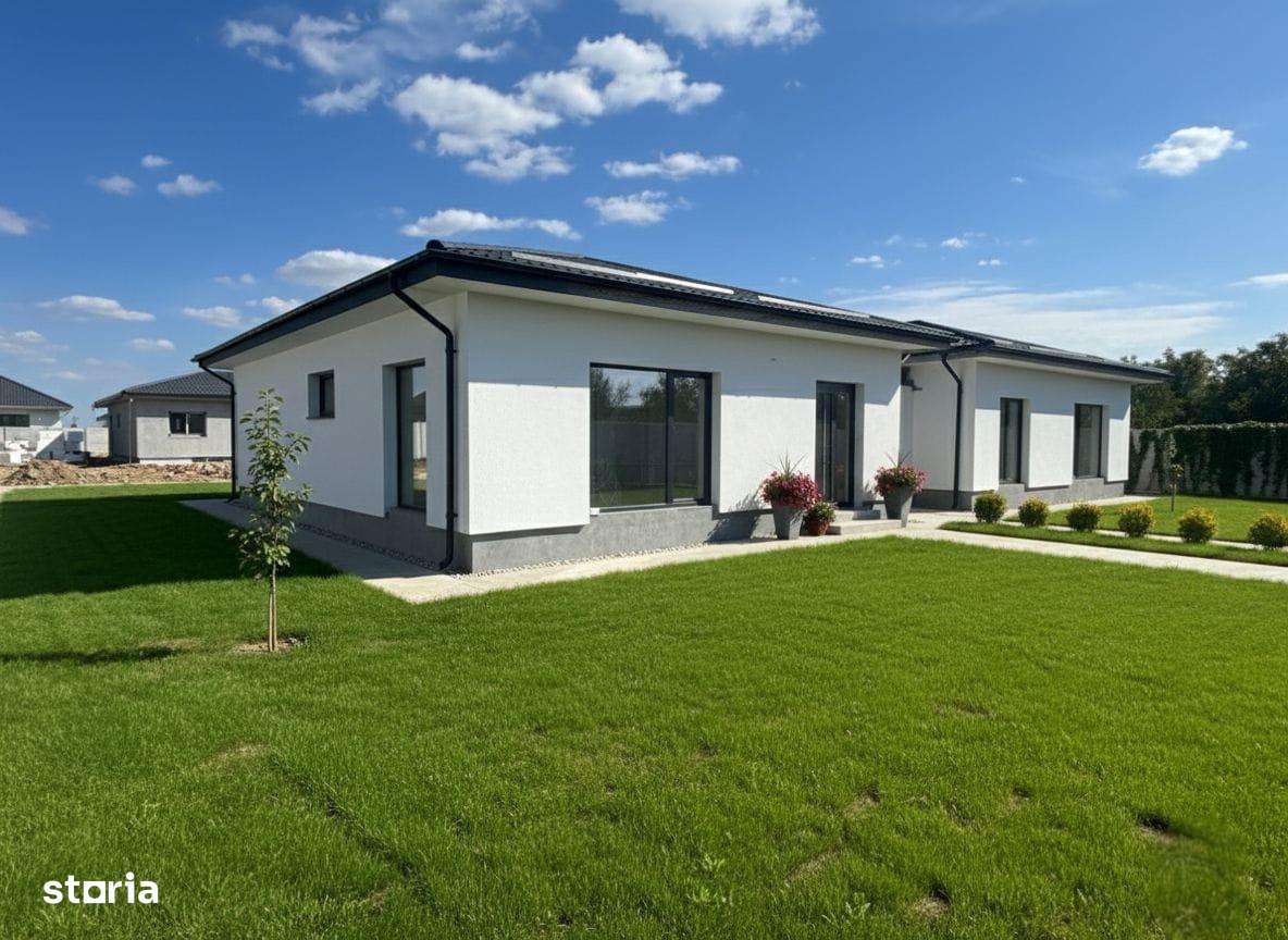 Casă individuală parter 130mp construiți, teren 400mp Tunari City Nord - Imagine principală: 4/9