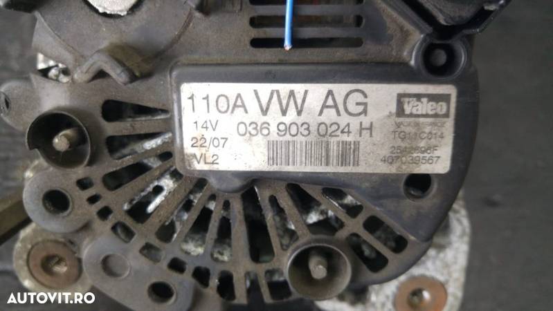 Alternator 1.4 b seat leon altea vw polo 9n fox seat ibiza skoda fabia audi a2 036903024h - 3